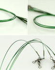 Hot Sell 6Pcs Anti-Bite Fly Leash Fishing Lead Line Rope Wire Leading Line-LoveOutdoor Store-15 cm-Bargain Bait Box