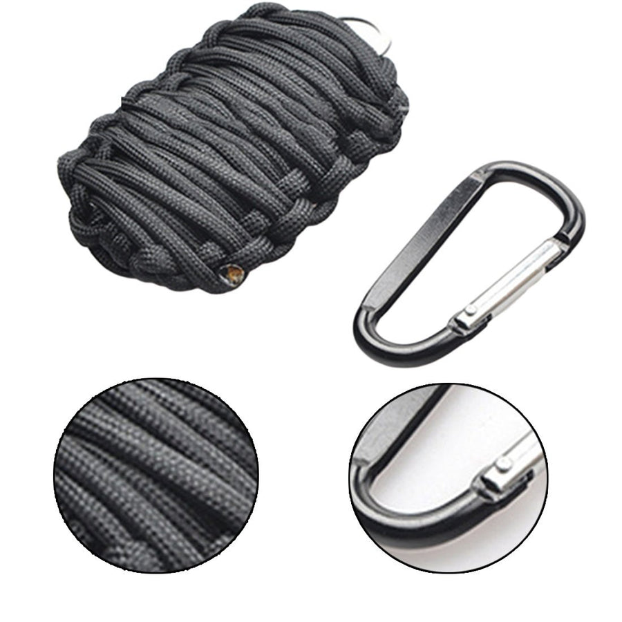 Hot Sell Outdoor Survival Multifunction Survival Kit Carabiner Paracord-LoveOutdoor Store-camouflage-Bargain Bait Box