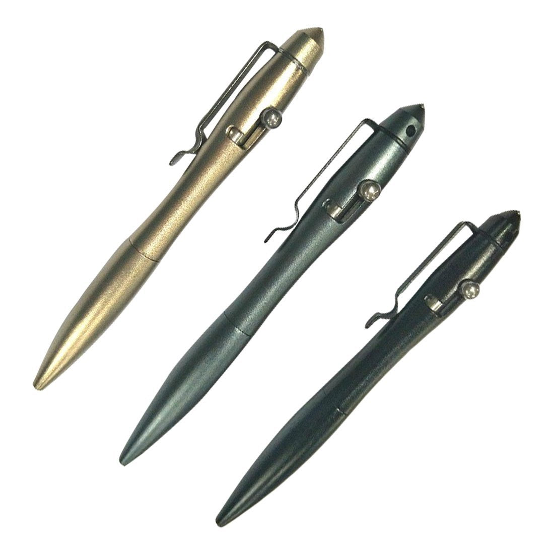 Hot Sell Tungsten Steel Head Tactical Pen Self Defense Personal Pen Tactical-LoveOutdoor Store-Grey-Bargain Bait Box