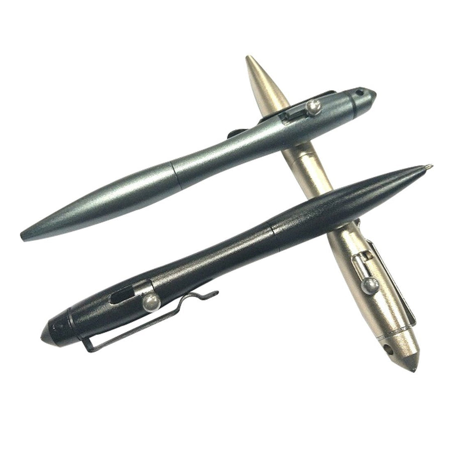 Hot Sell Tungsten Steel Head Tactical Pen Self Defense Personal Pen Tactical-LoveOutdoor Store-Grey-Bargain Bait Box