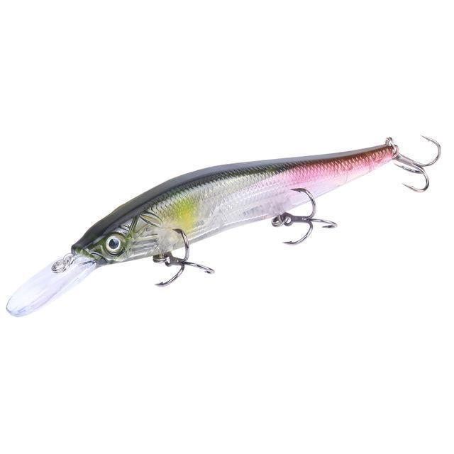 Hot Selling Minnow Fishing Lure 1Pc 16G 135Mm Hard Biat 0-1.5M Depth 3 Strong-Be a Invincible fishing Store-A-Bargain Bait Box
