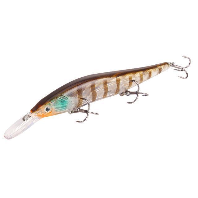 Hot Selling Minnow Fishing Lure 1Pc 16G 135Mm Hard Biat 0-1.5M Depth 3 Strong-Be a Invincible fishing Store-E-Bargain Bait Box