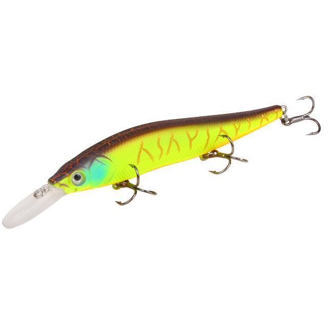 Hot Selling Minnow Fishing Lure 1Pc 16G 135Mm Hard Biat 0-1.5M Depth 3 Strong-Be a Invincible fishing Store-F-Bargain Bait Box