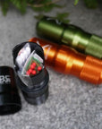 Hot Survival Waterproof Pill/Match Case Box Container Outdoor Camping Hiking-Hi guys,Just do it now!-Green-Bargain Bait Box