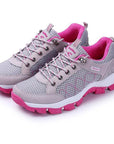 Hundunsnake Outdoor Mountain Hiking Shoes Women Sneaker Lady Sport Trekking-ifrich Official Store-grey-4.5-Bargain Bait Box