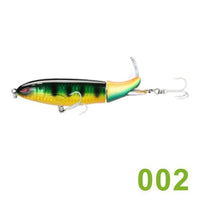 Hunthouse Whopper Popper Hard Pencil Lure With Unique Rotatable Soft Tail 9Cm-Fishing Lures-hunt-house Store-002-90mm 13g-Bargain Bait Box