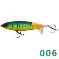 Hunthouse Whopper Popper Hard Pencil Lure With Unique Rotatable Soft Tail 9Cm-Fishing Lures-hunt-house Store-006-90mm 13g-Bargain Bait Box
