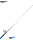 Ice Fishing Rod Combo Set 1.0M/1.4M Pen Shape Rod +Ice Fishing Reel +20M Fishing-Ice Fishing Rod & Reel Combos-Bargain Bait Box-Blue 100cm-Bargain Bait Box