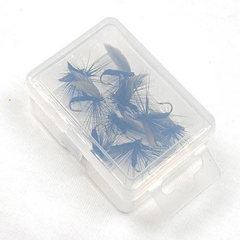 Icerio 10Pcs Black Dry Flies Fly Trout Fishing Lures #12-ICERIO Store-Bargain Bait Box