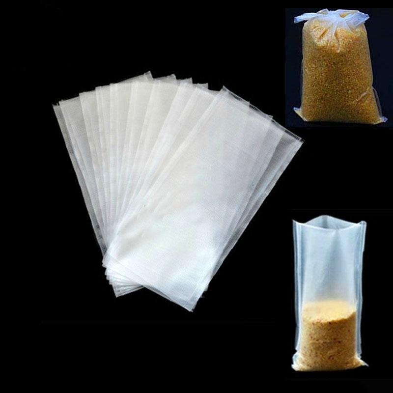 Icerio 50Pcs Water Dissolving Pva Bags Carp Fishing Bait Material Promotion-ICERIO Store-7X10cm 50PCS-Bargain Bait Box