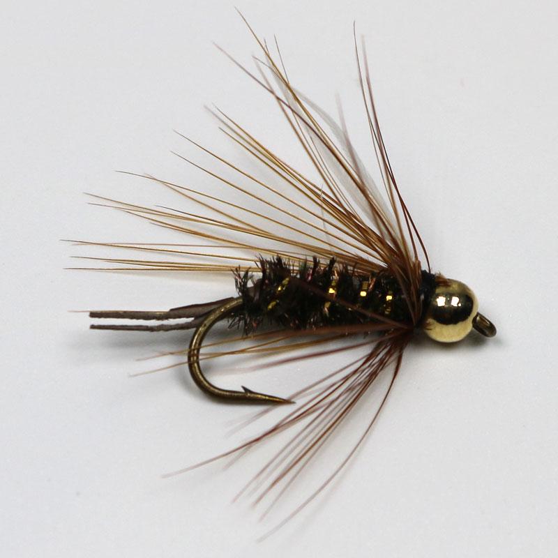 Icerio 8Pcs Copper John Bead Head Prince Nymph Flies Trout Fly Fishing Bait #12-ICERIO Store-Bargain Bait Box