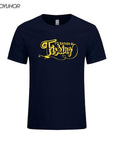 I'D Rather Be Fishinger Funny Printed T-Shirts Men Casual Short Sleeve Cotton-Shirts-Bargain Bait Box-Navy-S-Bargain Bait Box
