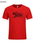 I'D Rather Be Fishinger Funny Printed T-Shirts Men Casual Short Sleeve Cotton-Shirts-Bargain Bait Box-Red 1-S-Bargain Bait Box
