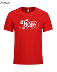 I'D Rather Be Fishinger Funny Printed T-Shirts Men Casual Short Sleeve Cotton-Shirts-Bargain Bait Box-Red-S-Bargain Bait Box