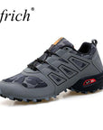 Ifrich Hiking Shoes Men Outdoor Sneakers Large Size Hunting Boots Men Black Gray-ifrich Official Store-hui se-6.5-Bargain Bait Box