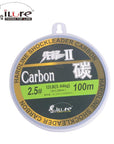Ilure 30/50/100M Transparent Fluorocarbon Fishing Line 5-22Lb Carbon Fiber-Hepburn's Garden Store-30m-0.8-Bargain Bait Box