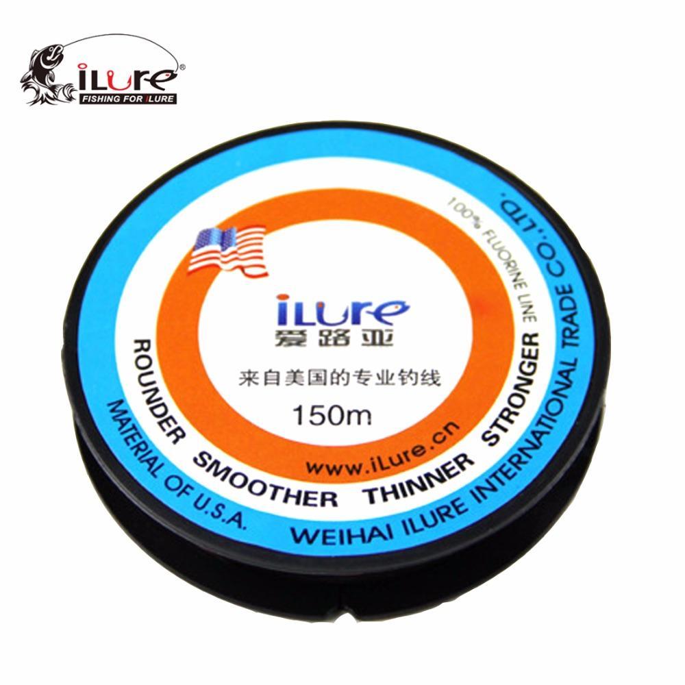 Ilure Brand 150M Nylon Plating Fluorocarbon Fishing Line 0.1-0.37Mm 1.0