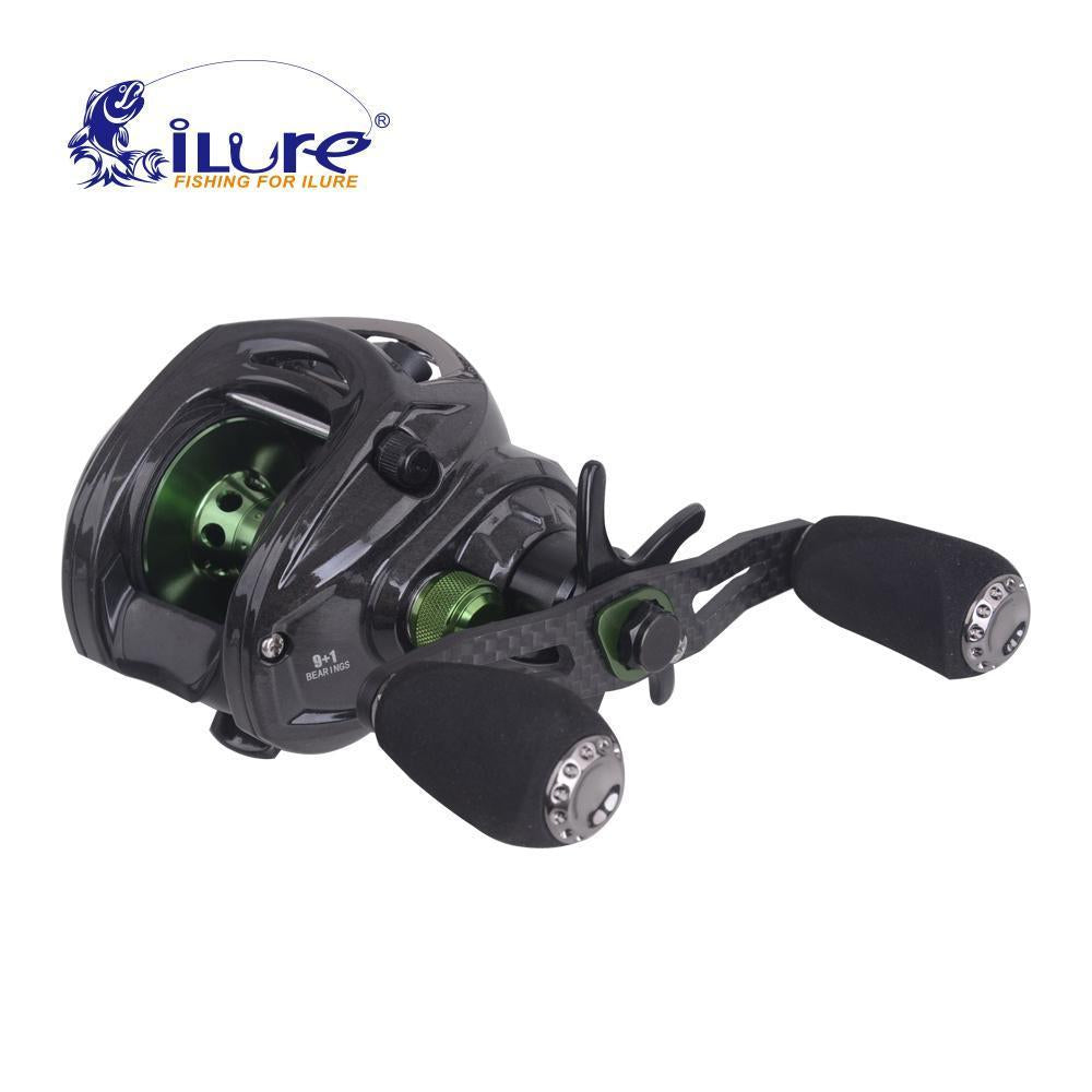 Ilure Brand Carbon Super Lighter Corrosion Protection 10Bb Speed Saltwater-Baitcasting Reels-ilure Official Store-Bargain Bait Box