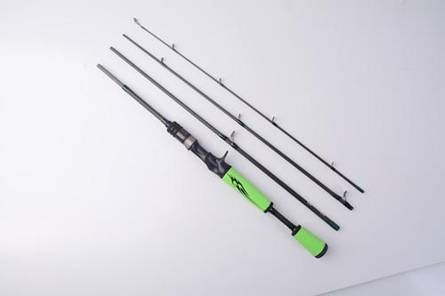 Ilure Brands Bait Fishing Rod 1.98 Mt 4 Sections M Power Carbon Spinning-Spinning Rods-iLures Fishing Tackle Store-Yellow-Bargain Bait Box