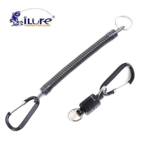Ilure Strong Train Release Magnetic Fishing Lanyards Ropes Net Gear Release-ilure Official Store-Black-Bargain Bait Box