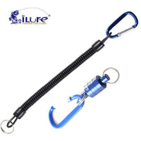 Ilure Strong Train Release Magnetic Fishing Lanyards Ropes Net Gear Release-ilure Official Store-Blue-Bargain Bait Box