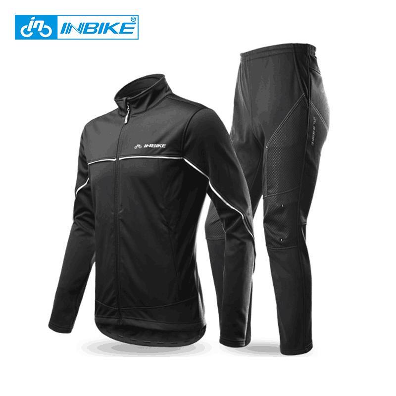Inbike Winter Cycling Jacket Fleece Warm Thermal Jacket Solid Windbreaker Soft-All-inbike-Jacket top-S-Bargain Bait Box