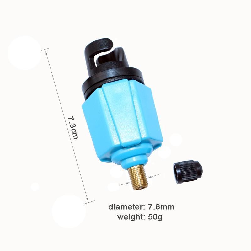 Inflatable Boat Air Valve Adaptor Sup Board Stand Up Paddle Board Kayak-Kayak Rudders-Shenzhen Kaka outdoor & water products co., ltd.-Bargain Bait Box