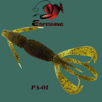 Iscas Artificial Pesca Silicone Bait 5Pcs Fishing Lure Soft Lures 11Cm/11.4G-Esfishing-PA01-Bargain Bait Box