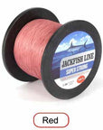 Jackfish 500M 8 Strand Smoother Pe Braided Fishing Line 10-80Lb Multifilament-JACKFISH Official Store-Red-0.6-Bargain Bait Box