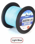 Jackfish 500M 8 Strand Smoother Pe Braided Fishing Line 10-80Lb Multifilament-JACKFISH Official Store-Sky Blue-0.6-Bargain Bait Box