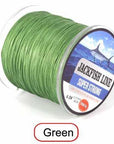 Jackfish 8 Strand 300M Smoother Pe Braided Fishing Line With Box 10-60Lb-JACKFISH Official Store-Green-0.6-Bargain Bait Box