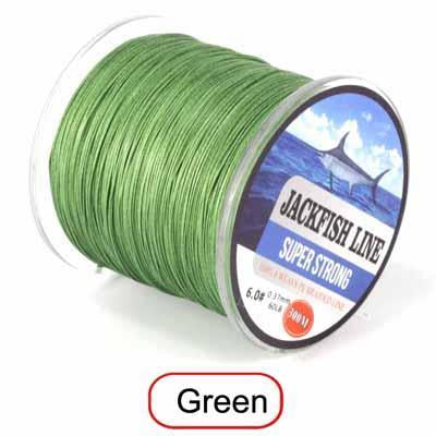 Jackfish 8 Strand 300M Smoother Pe Braided Fishing Line With Box 10-60Lb-JACKFISH Official Store-Green-0.6-Bargain Bait Box