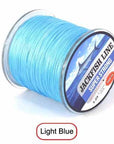Jackfish 8 Strand 300M Smoother Pe Braided Fishing Line With Box 10-60Lb-JACKFISH Official Store-Sky Blue-0.6-Bargain Bait Box