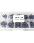Jackfish High Carbon Steel Circle 500Pcs/Box Size 