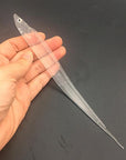 Japan Big Game Soft Sea Fishing Anguila Lure Shad Bait Swim Eel Soft Lure-Unrigged Plastic Swimbaits-ABC outdoor-Transparent-15cm-Bargain Bait Box