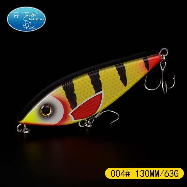 Jerk Bait Sinking Pencil Sinking Fishing Lure Fishing Tackle Atificial Bait-TOP TACKLE INDUSTRIES-130mm 63g 004-Bargain Bait Box