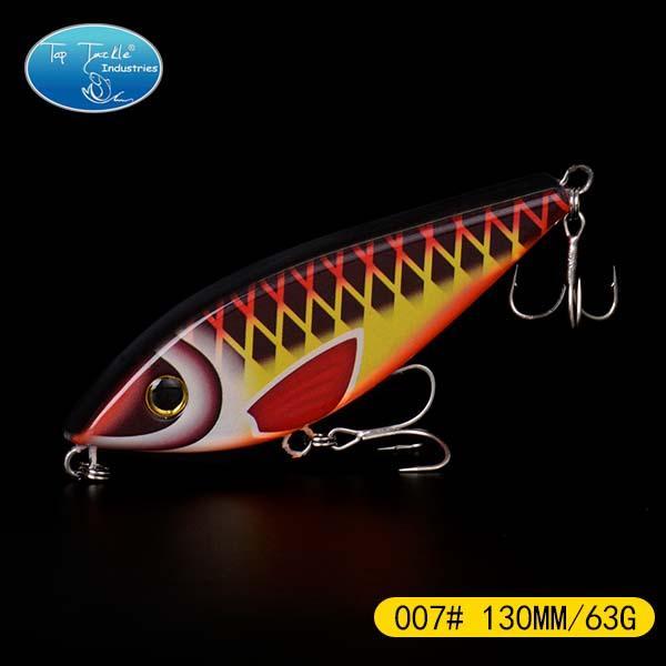 Jerk Bait Sinking Pencil Sinking Fishing Lure Fishing Tackle Atificial Bait-TOP TACKLE INDUSTRIES-130mm 63g 007-Bargain Bait Box