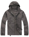 Jho-Outdoor Unisex Cycling Running Waterproof Windproof Jacket Rain Coat-Let's Have Fun Store-Dark Grey-XS-Bargain Bait Box