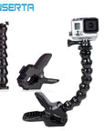 Jinserta Go Pro Adjustable Neck Gopro Camera Jaws Flex Clamp Mount Flexible-Action Cameras-May An's store-Clip-Bargain Bait Box