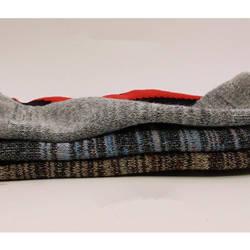 Jinxiushirt Winter Warm Men Women Thermal Long Ski Socks Thicker Cotton Sports-JDENKE Store-black-L-Bargain Bait Box