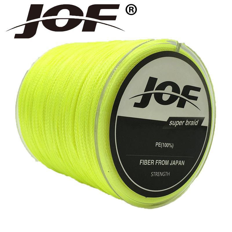 Jof 150M 10 Colors Pe Braided 4 Strands Fishing Line 8 - 100 Lb Pesca Braided-duo dian Store-Multi with Red-0.3-Bargain Bait Box