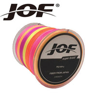 Jof 150M 8 Strands Japan Pe Braided Fishing Line Multifilament Fishing Wire-duo dian Store-Multi with Red-0.6-Bargain Bait Box