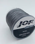 Jof 300M 8 Braided Fishing Line 8 Strands Smoothly Japan Multifilament 100% Pe-There is always a suitable for you-Light Grey-1.0-Bargain Bait Box