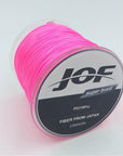 Jof 300M 8 Braided Fishing Line 8 Strands Smoothly Japan Multifilament 100% Pe-There is always a suitable for you-White-1.0-Bargain Bait Box