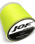 Jof 300M Multifilament Fishing Line Braid 22Lb-78Lb Pe Super Strong Braided Line-liang1 Store-Yellow-1.0-Bargain Bait Box