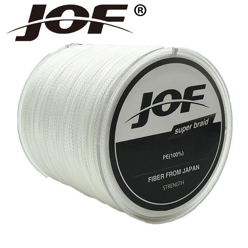 Jof 4 Strands 100M Pe Braided Fishing Line Multifilament Fishing Line Wire-duo dian Store-Multi with Red-0.3-Bargain Bait Box