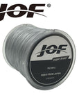 Jof 500M Braided Multifilament 8Strands Super Power Pe Fishing Line Rope Peche-duo dian Store-Gray-0.6-Bargain Bait Box