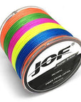 Jof 500M Pe Fishing Line 4 Strands Monofilament Braided Fishing Line Ocean Super-liang1 Store-Multicolor-0.4-Bargain Bait Box