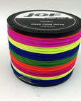 Jof 8 Strands 1000M Colorful Pe Big Horsepower Braided Fishing Line 8 Weaves-KAWO Store-Green-1.0-Bargain Bait Box