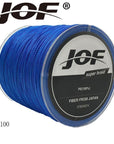 Jof 8 Strands 100M Pe Braided Fishing Line Multifilament Fishing Line Wire-YPYC Sporting Store-Blue-1.0-Bargain Bait Box